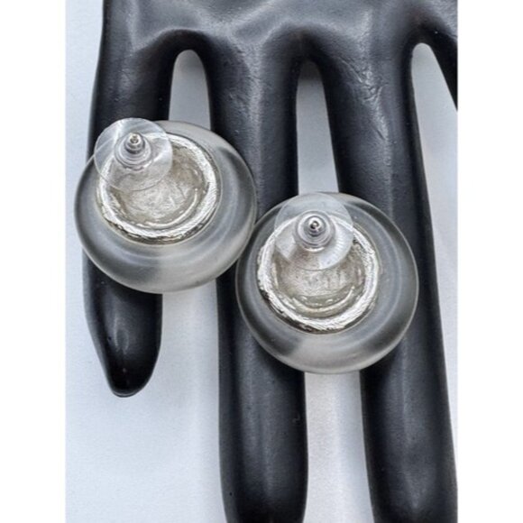 1970’s Vintage Pierre Cardin 14k Back Post Earrings- Gorgeous Vintage Earrings - Picture 7 of 15